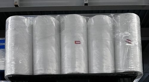 آخرین مورد شرکت فیلمی POF Shrink Wrap 20μm ضخامت مرکز تاخته شده