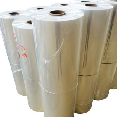 کیفیت  Clear PE Shrink Wrap Film Printable Polyethylene Centerfold Shrink Wrap Film کارخانه