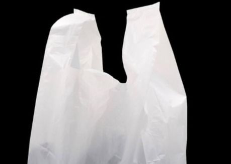 کوله های حمل و نقل لباس های پلاستیکی HDPE LDPE کوله های خرید تی شرت های پلاستیکی سفید