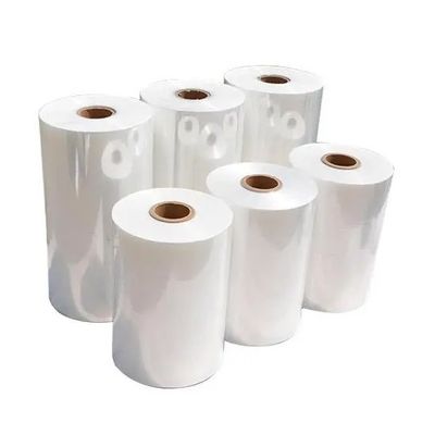فیلمی کوچک کننده POF شفاف یک زخم 25 میکرو polyolefin POF