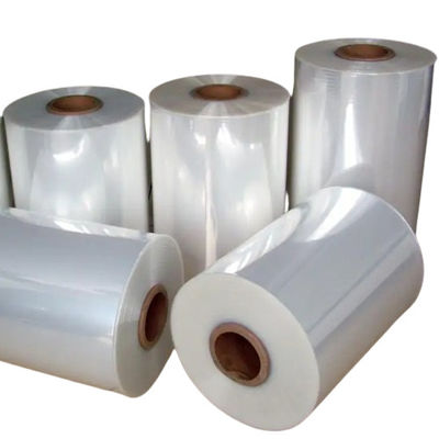 OEM 75 گال Cross Linked POF Shrink Film Polyolefin Roll ISO9001 SGS تایید شده است