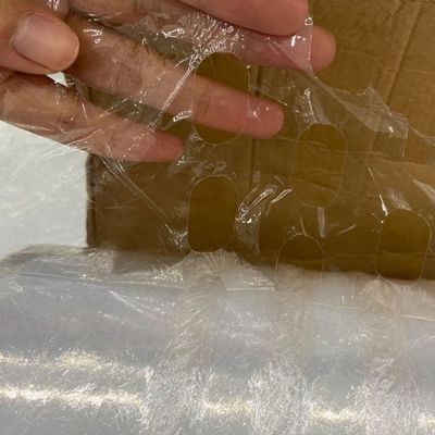 فیلمی کششی شفاف LDPE 420mm x 1200m پیش کشش پالت