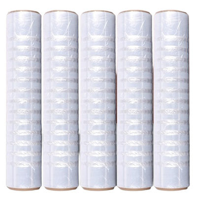 فیلمی کششی شفاف LDPE 420mm x 1200m پیش کشش پالت