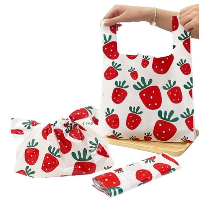 کوله های حمل مواد غذایی چاپی پلاستیکی 13x19x23 برای مواد غذایی