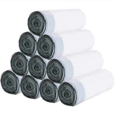 کیسه زباله LDPE کشنده 0.04mm ضخامت سطل سطل زباله روی رول