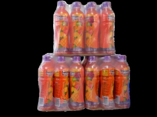 مقاومت کششی TD 80-110 N/mm2 PE Shrink Wrap Film با 110-125% طول کششی و 100٪ قابل بازیافت